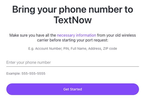 Customize your TextNow number